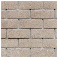 Фасадная плитка HAUBERK коричнево-бежевый (античный) кирпич, упак. 2м2