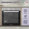 Духовой шкаф электрический встраиваемый DELVENTO, 60см, конвекция, 5 режимов, 56л, таймер, 2 стекла, 3 года гарантии