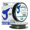 Леска плетеная Daiwa J-Braid X4 зел. 0.15 135м