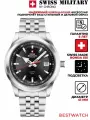 Наручные часы SWISS MILITARY BY CHRONO, серебряный