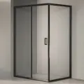 Душевой уголок RGW Passage PA-245B 80х120 см, профиль черный, стекло прозрачное 410824582-14