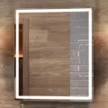 Зеркало Vigo Geometry Comfort 058 60x70 см, с LED-подсветкой, сенсорным выключателем, антизапотеванием