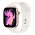 Умные часы Apple Watch Series 11, 46mm, Rose Gold Aluminium Case with Light Blush Sport Band M/L