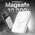 Магнитный повербанк 10000 Wireless Power Bank с быстрой беспроводной зарядкой для Айфона / iPhone 12, 13, 14, 15