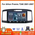 Автомагнитола Android подходит для TOYOTA Allion Premio T240 2001-2007 DSP, QLED, carplay/Android Auto, WiFi, Bluetooth