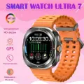 Смарт часы Smart Watch Ultra 7 2025 47мм, AMOLED, GPS, IP68, оранжевый