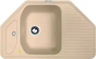 Кухонная мойка Zigmund & Shtain ECKIG 800, топленое молоко