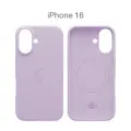 Силиконовый чехол COMMO Shield Case для Apple iPhone 16 с поддержкой беспроводной зарядки, Lilac