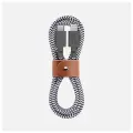Кабель Native Union BELT ULTRA STRENGTH CABLE, USB-C - Lightning, 1.2 м, зебра