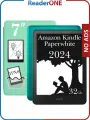 Электронная книга Amazon Kindle PaperWhite 12 Gen 2024 32Gb Metallic Jade с обложкой ReaderONE PaperWhite 2024 бирюзовый