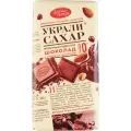 Шоколад Красный Октябрь молочный со сниженным сахаром пористый с тертым миндалем, 90 г