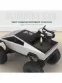 1:8, 46x26x25,5 см, крупногабаритный кибер-пикап с дистанционным управлением, альпинистский автомобиль, высокоскоростной полноприводный внедорожник, подарок для детей