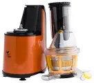 Шнековая соковыжималка Kitfort КТ-1102-1, оранжевая