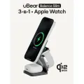 Беспроводное зарядное устройство магнитное uBear Balance Slim, 3-в-1, с поддержкой Apple Watch, Qi2.2