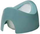 Горшок детский, Tega Baby Teggi ББ, матовый эффект, унисекс, цвет бирюзовый-белый