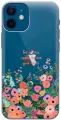 Силиконовый чехол на Apple iPhone 12 Mini / Эпл Айфон 12 мини с рисунком All Flowers For You