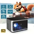Magcubic 4K Ultra HD Smart Projector — Android 11, 580 ANSI Lumens, 1920x1080P, Wi-Fi 6, Allwinner H713, Voice Control, 30000+ Hours LED, Домашний Кинотеатр с US Разъемом