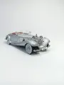 Коллекционная машинка игрушка Мерседес 500К ретро-модель масштаб 1:24 серая