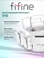 Радиосистема / Микрофон петличный беспроводной Fifine M9 Dual, 2TX+RX (White)