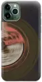 Силиконовый чехол на Apple iPhone 11 Pro Max / Эпл Айфон 11 Про Макс с рисунком Грампластинка