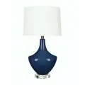 Синяя настольная лампа Милис