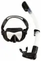 Набор Scorpena Junior маска+трубка для сноркелинга, цвет чёрный