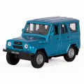 Машинка WELLY 1:38 УАЗ-31514 Синий с пружинным механизмом