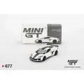Модель коллекционная MINI GT Chevrolet corvette Z06 2023 white (длина модели 6-10 см)