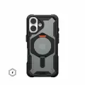 Чехол с поддержкой MAGSAFE UAG Plasma XTE для iPhone 16 6.1, цвет черно/оранжевый (Black/Orange)