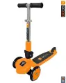 Самокат Y-Scoo RT Trio 120 Neon Orange, городской, трёхколёсный, для детей