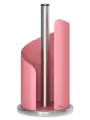 Настольный держатель для бумажных полотенец, розовый матовый, нержавеющая сталь