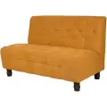 Диван прямой модуль 120х74х86 см, нераскладной, манго микровелюр