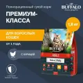 MR.BUFFALO ADULT 1,8 кг сухой корм для кошек курица