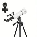 Астрономический телескоп F40070 с высоким разрешением, апертурой 70 мм, автофокусом и простой установкой — идеально подходит для наблюдения за Луной и звёздами, высокое увеличение, многослойное покрытие, подарок для активного отдыха