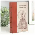 Шкатулка книга-сейф Маленькие женщины. Луиза Мэй Олкотт , дерево, искусственная кожа, 21 13 5 см