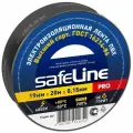 Изолента ПВХ 19мм х 20м черная Safeline, 5шт