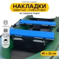 Мягкие накладки на сиденье для лодки ПВХ Мечта Рыбака с сумкой-рундуком