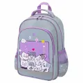 Рюкзак пифагор SCHOOL, 1 отделение, 3 кармана, Cats selfie, 38x28х14 см, 273165