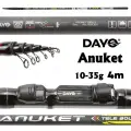 Удилище телескопическое Dayo Anuket, тест 10-35гр, 4м