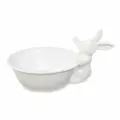 Салатник «Кролик», 16 см, фарфор, белый D170 Воришки