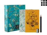 Подарочный набор Moleskine LE VAN GOGH MUSEUM - Sketchbook, блокнот Cahier Journal в линейку, карандаш с точилкой