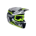 Мотошлем Leatt Moto 3.5 Helmet Kit (Steel, M, 2025 (1025100522))