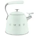 Чайник Smeg WKF01PG, нержавеющая сталь, термоизолированная ручка, со свистком