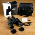 Бинокль профессиональный мощный, увеличение х10на30, обрезиненный, чехол в комплекте, походный туристический