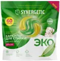 Капсулы для стирки концентрированные гипоаллергенные 60 шт. SYNERGETIC COLOR, 109816