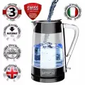 Чайник электрический Polaris PWK 1715 CGL Water Way Pro, черный