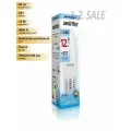 (20 шт.) Светодиодная лампочка Smartbuy свеча C37 Е27 12W (960 lm) 4000К 4К 37х105 матовая пластик SBL-C37-12-40K-E27 Нейтральный белый. Цоколь E27