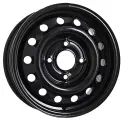 Стальной колесный диск ТЗСК Renault Logan 5.5x14/4x100 D60.1 ET43 Черный