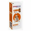 MSD Animal Health таблетки от блох и клещей Бравекто для мелких пород  для собак от 4.5 до 10 кг 2 шт. в уп., 1 уп.