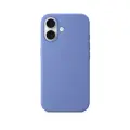 Чехол силиконовый Магсейф для iPhone 16 Periwinkle, Silicone case Магсейф для айфон 16 - Светло-голубой